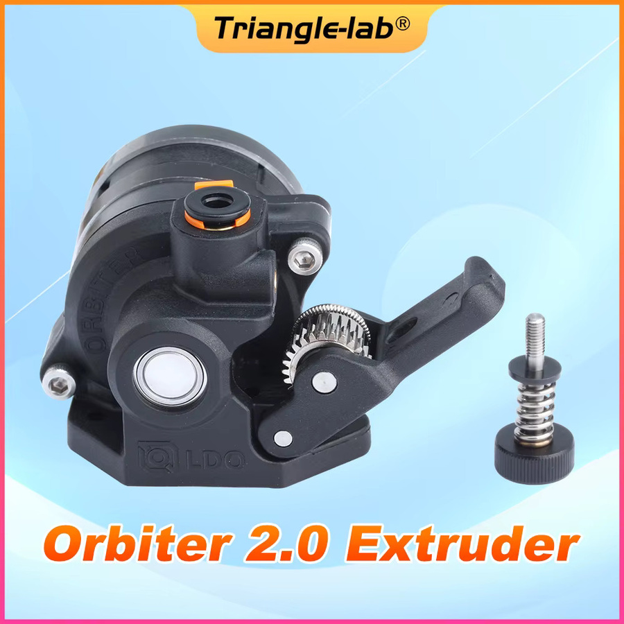 Trianglelab DDE V2 Orbiter 2.5 Direktantriebsextruder für V6 Hotend, Schwarz, kompatibel mit Creality3D Ender3, Ender5 und CR10 FDM 3D-Druckern - Bild 3
