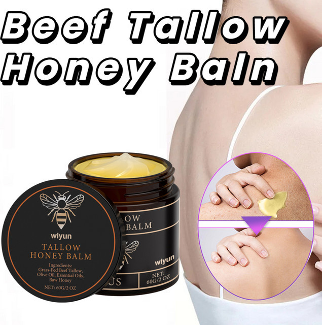 WIYUN Beef Tallow Honigcreme, Körperlotion, Unisex - Bild 1