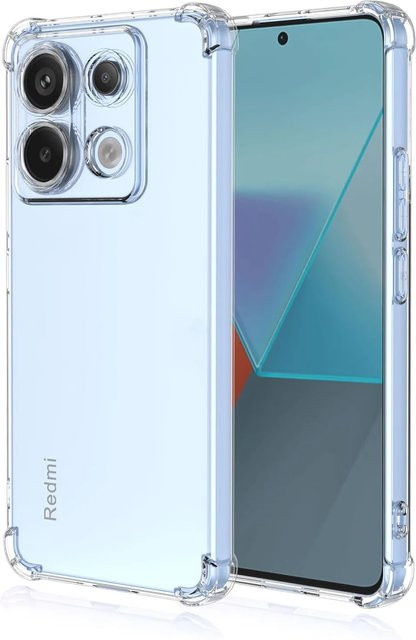 Stoßfeste transparente Silikon-Schutzhülle für Xiaomi Redmi Note 13 Pro Pro+ Plus, Redmi 13, 13c, 13R und 13x - Bild 1