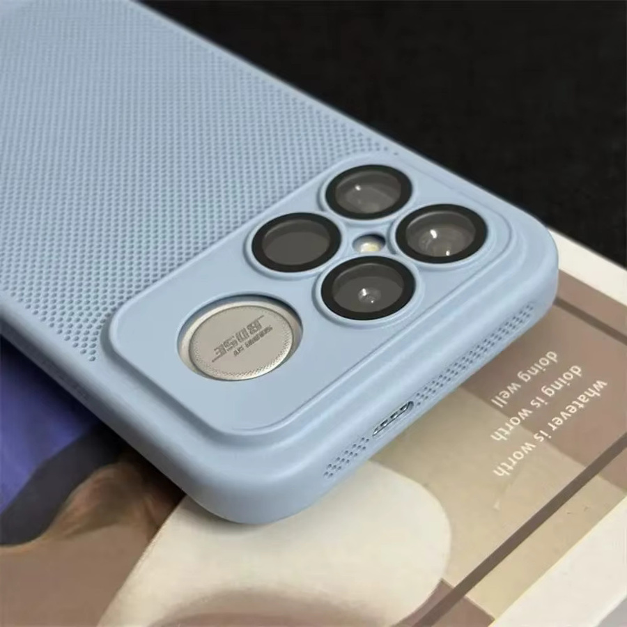 Schutzhülle für Xiaomi POCO F8Pro F8Ultra F7Pro F7Ultra mit Wärmeableitung und Anti-Drop-Funktion aus mattem PC in Orange oder Blau - Bild 3