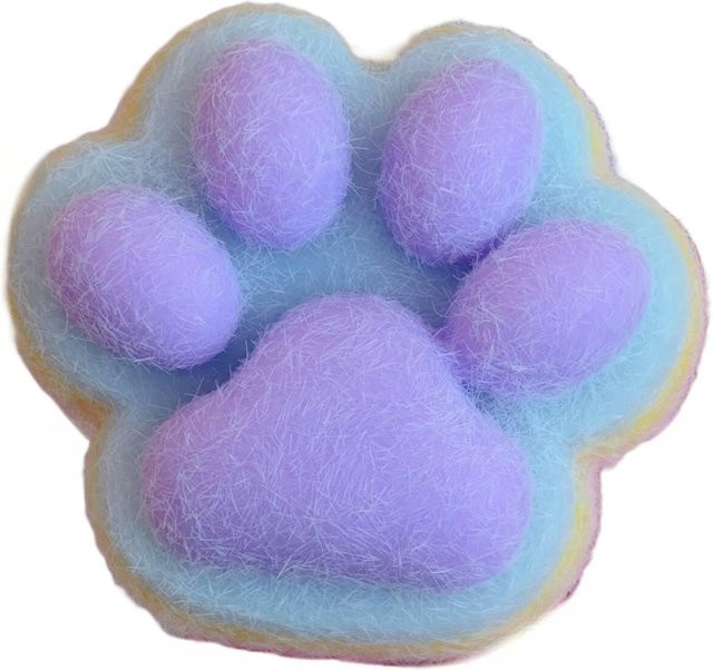 Katze Pfote Mochi Taba Squishy Fidget Spielzeug, grau, ab 14 Jahren - Bild 1