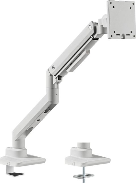 equip Schwerlast Monitorhalterung mit Gasfeder für LCD und Curved Displays in Weiß, Bildschirmgröße: 43,2-124,5 cm, VESA 100x100 mm - Bild 1