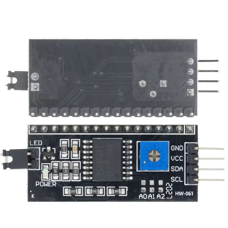 AITEXM ROBOT LCD2004 Serielles LCD-Modul mit I2C Schnittstelle und blauer grüner Hintergrundbeleuchtung für Arduino UNO R3 MEGA2560 - Bild 3