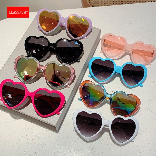 KLASSNUM Sonnenbrille, Damen, Vollrand, rund, mehrfarbig, Kunststoff - Bild 1