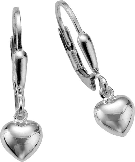 Zeeme Ohrringe, 925 Sterling Silber, Herz, Kinder - Bild 1