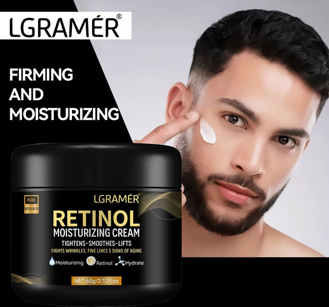 LGRAMER Retinol Gesichtscreme für Herren - Bild 1