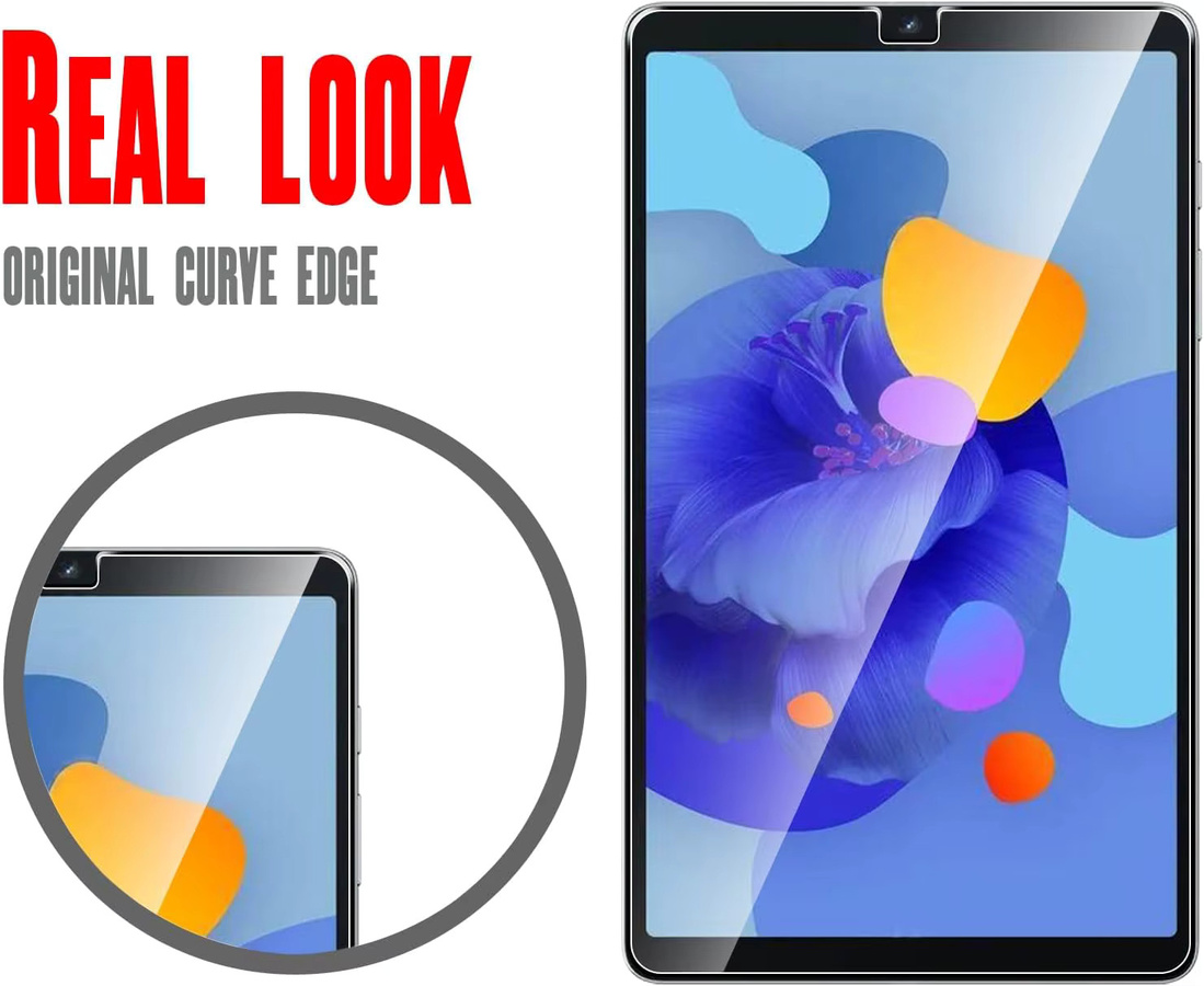 Blackview Displayschutzfolie aus gehärtetem Glas für Tab 60 / 60 Kids 8,68 Zoll, transparent, kratzfest und anti-fingerabdruck - Bild 4