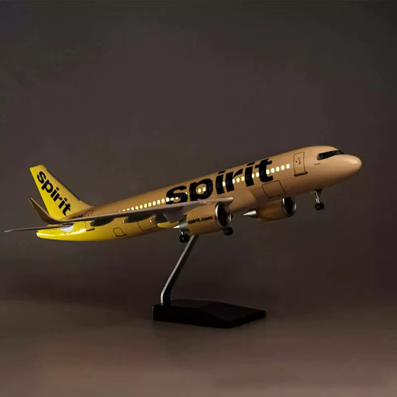 ZOCO Airbus American Spirit A320, Modellflugzeugbausatz, Maßstab 1:80, Harzdruckguss - Bild 3