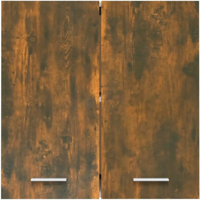 vidaXL Hängeschrank Räuchereiche in Braun aus Holzwerkstoff, B/T/H: 60 x 31 x 60 cm - Bild 1