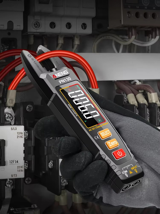 ANENG Digitalmultimeter Zangenmessgerät mit 4000 Zählungen für AC/DC-Spannung, Strom, Kapazität und Widerstand - Bild 5