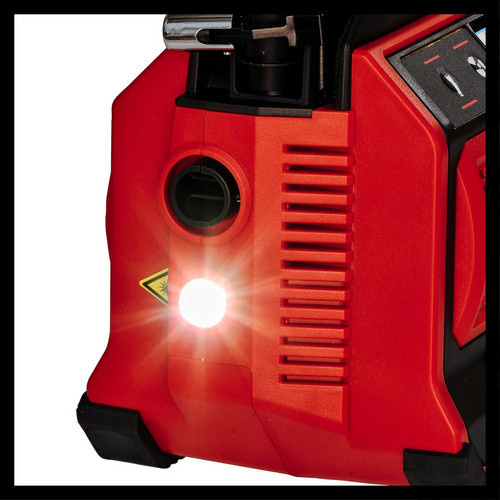 Einhell Power X-Change Hybrid-Kompressor Pressito 18/25 in Schwarz und Rot - Bild 6