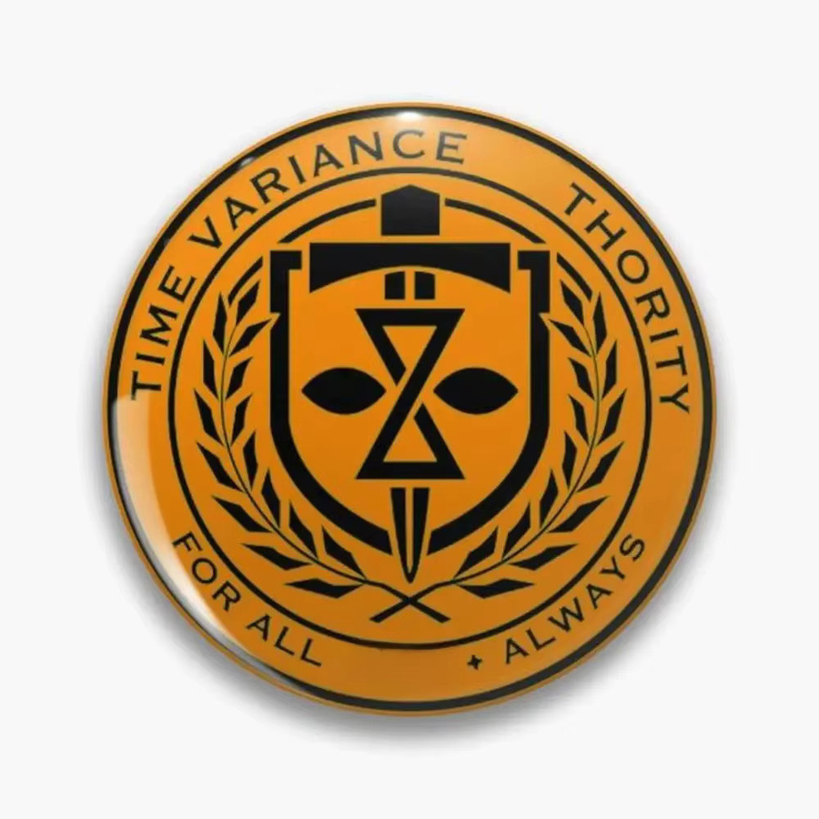 Tva Zeit Organisation Brosche, Unisex - Bild 3