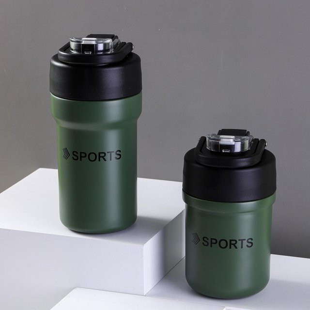 Yiran Furniture Edelstahl-Thermosbecher für Sport und Outdoor, 380 ml - Bild 1