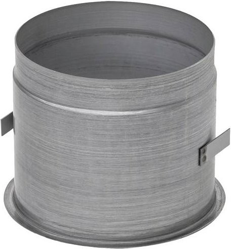 Helios Einbauhülse 2641 Anschlussstück aus verzinktem Stahl in Silber - Bild 1