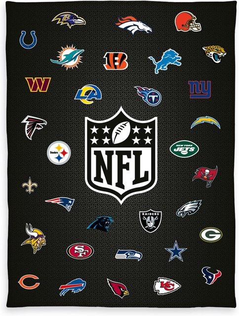 Herding NFL Wellsoft-Decke Multicolor B/T: 150 x 200 cm - Bild 1