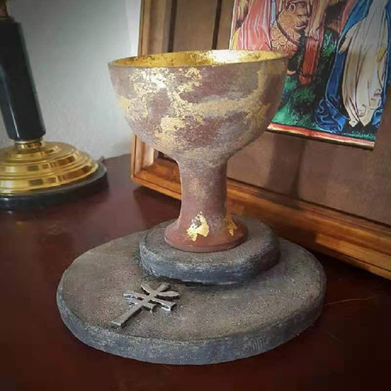 Indiana Jones Heiliger Gral Becher Harzhandwerk - Bild 2