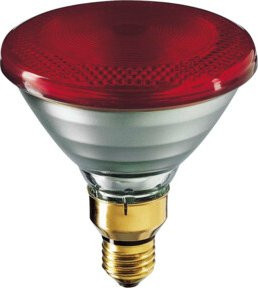 Philips Lighting Infrarot-Wärmelampe PAR 38 IR 175 R mit E27 Sockel - Bild 1