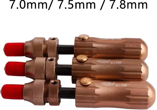GOSO Advanced Tubular Lock Picks Set in Gold für 7,0/7,5/7,8 Pin Schlösser - Bild 1