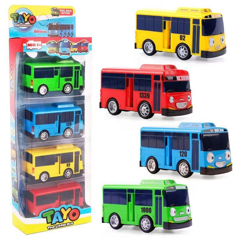 Discover Intime Tayo der kleine Bus Schleuder- und Rückziehwagen DIY-Strecke, Automodell, ab 14 Jahre - Bild 5