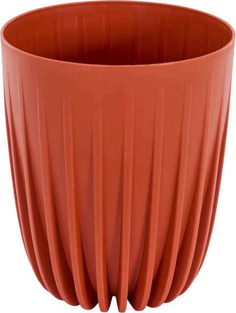 SIENA GARDEN Blumentopf Palma in Schwarz und Orange - Bild 1