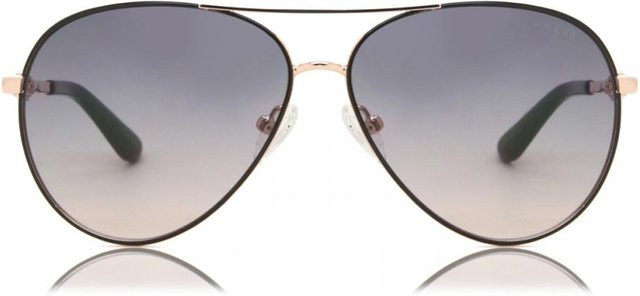 Guess GU7885H Sonnenbrille Aviator, Damen, Vollrand, Metall, grau - Bild 1