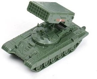 Militär Armee Modell Raketenwerfer Geschütz, gepanzerte Fahrzeuge, 1:72, 4D Puzzle, grau, ab 18 Jahre - Bild 1