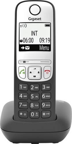 Gigaset A690 Schnurloses DECT Telefon mit Basis und Rufnummernanzeige in Schwarz - Bild 1