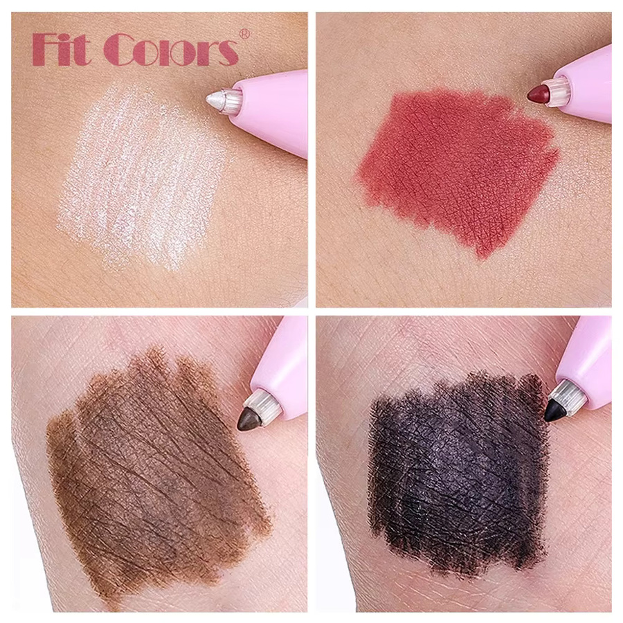 4-in-1 Lip Liner Eyeliner Augenbrauen Textmarker, wasserfest - Bild 5