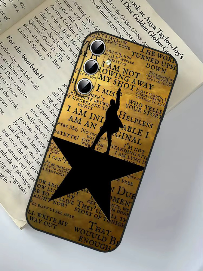 A-Hamilton Musical Lyrics Handyhülle Soft Cover für Samsung Galaxy S21 S22 S23 S24 S25 S26 Ultra FE Plus 5G A52S - Bild 7