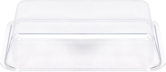 APS Thermo Tablett Set rechteckig in Transparent, Silber und Blau, B: 29 cm, T: 43 cm, H: 14 cm - Bild 1