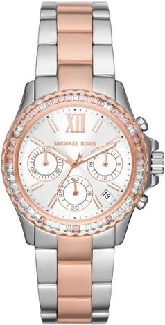 Michael Kors Armbanduhr, Quarz, Edelstahl, 36 mm, Silber, Damen - Bild 1