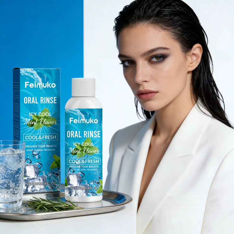Feimuko Minz-Mundspülung, 120 ml, Unisex - Bild 3
