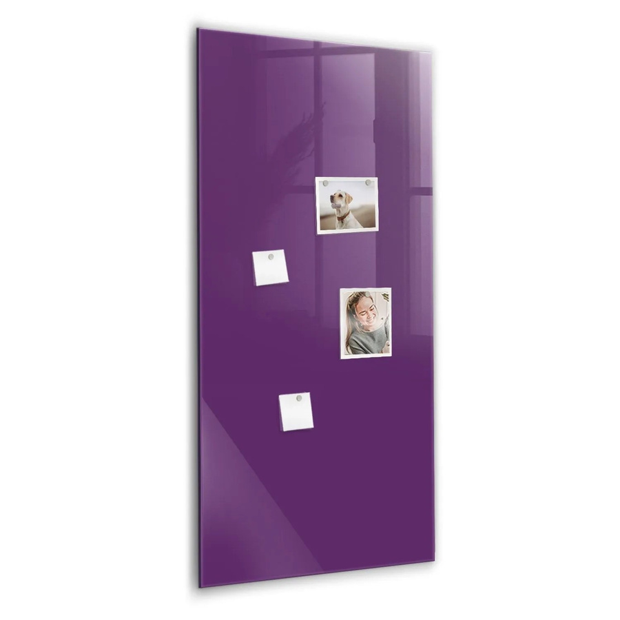 Tulup Glas Magnettafel Violett B: 120 cm, H: 60 cm - Bild 2