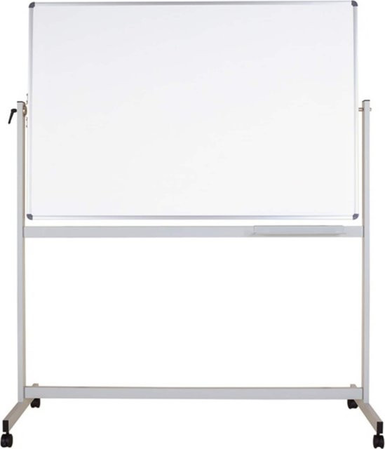 Mobiles Whiteboard MAULstandard, weiß, kunststoffbeschichtet, B: 120 cm, H: 90 cm - Bild 1