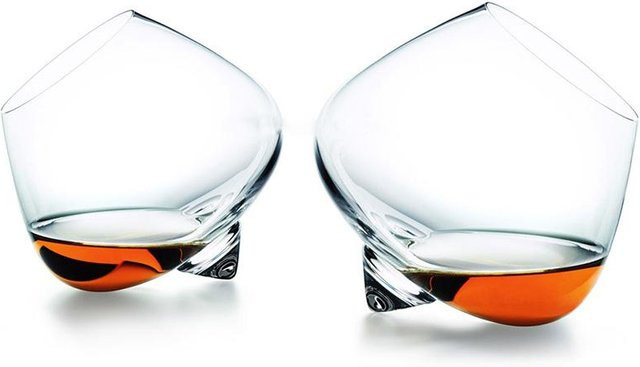 Kristall-Whiskyglas von Yiran Furniture, stiellose Cognac-Brandy-Snifter und Likörschale in Transparent, 235 ml - Bild 1