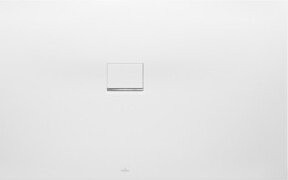 Villeroy & Boch Duschwanne Squaro Infinity, Anthrazit, Eck-Einbau links, B/T/H: 100 x 75 x 4 cm - Bild 1