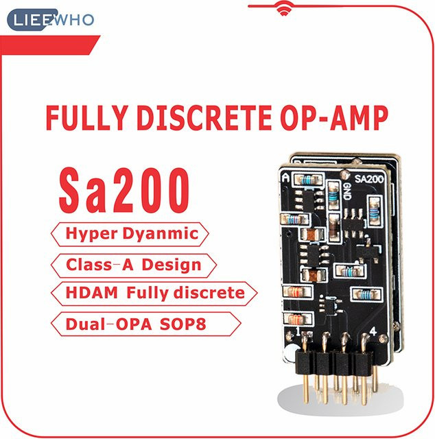 LIEEWHO SA200 High-End Dualer Operationsverstärker, vollständig diskreter Stereo-OP-Verstärker als Upgrade-Ersatz für OPA2064, SS3602 und MUSES02 - Bild 1