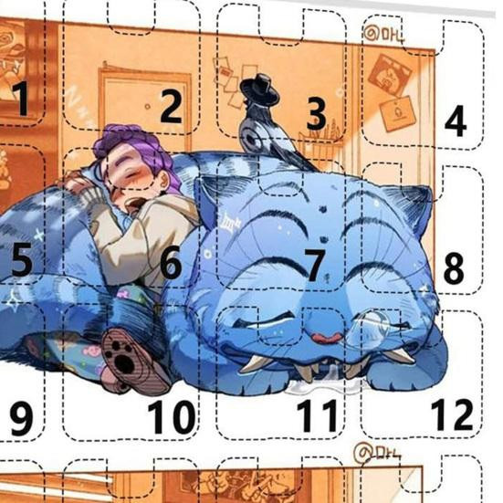 Aunel Dämonenjäger Adventskalender 2025 mit 24 Schlüsselanhänger-Geschenken - Bild 6