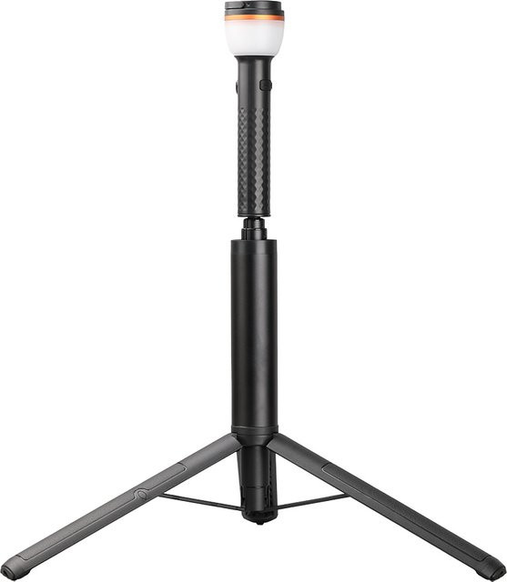 Trustfire WL22-OL Teleskopische magnetische Campinglaterne mit Stativ, Schwarz, Höhe: 150 cm - Bild 1