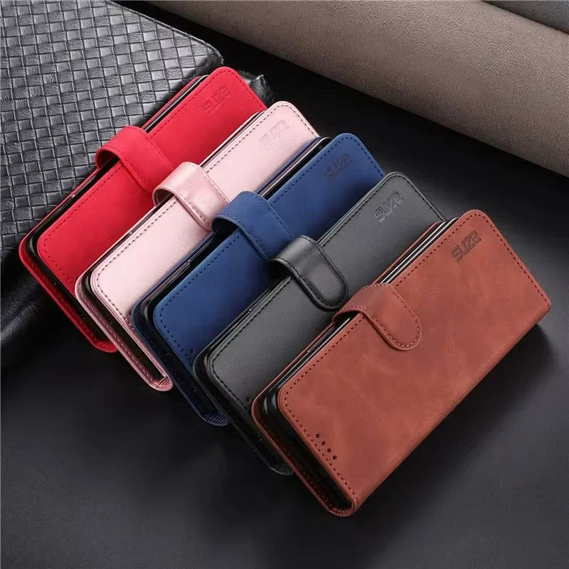 EUCAGR Magnetic Flip Wallet Handyhülle aus PU Leder für Xiaomi POCO X8 Pro Max in Blau - Bild 2