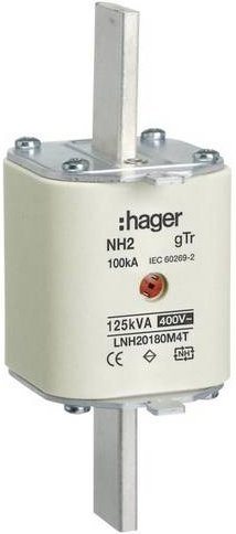 Hager NH-Sicherung LNH20180M4T 180A 3er-Set in Weiß - Bild 1