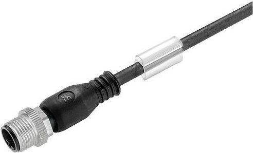 Weidmüller Sensor-Aktor-Steckverbinder M12 Stecker, 5-polig, schwarz, 30,00 m - Bild 1