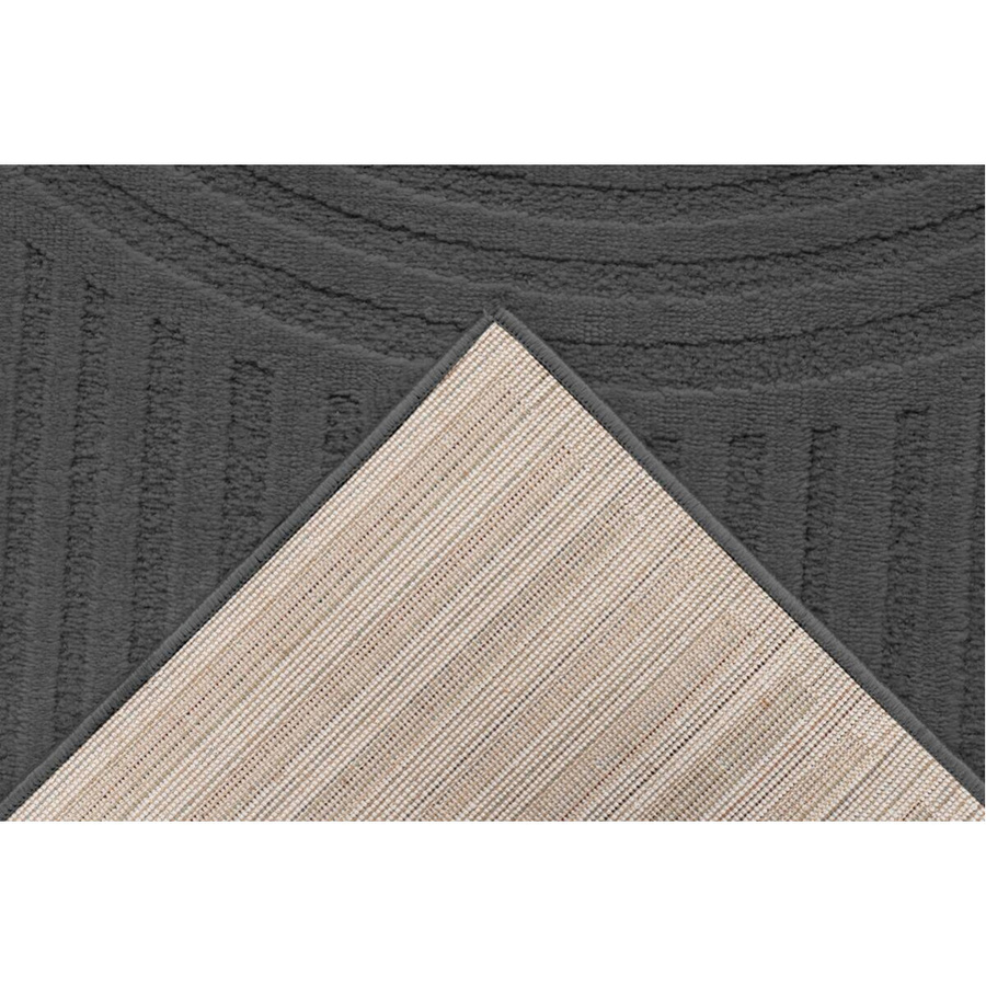 Kayoom Teppich Bandito 325 in Dunkelgrau, modern und pflegeleicht, B: 120 cm, L: 170 cm - Bild 3
