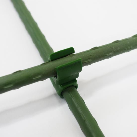 Amusedly Trellis Connector Set aus Kunststoff, 10er Pack Garten Stützen für Kletterpflanzen und Rankhilfen - Bild 2