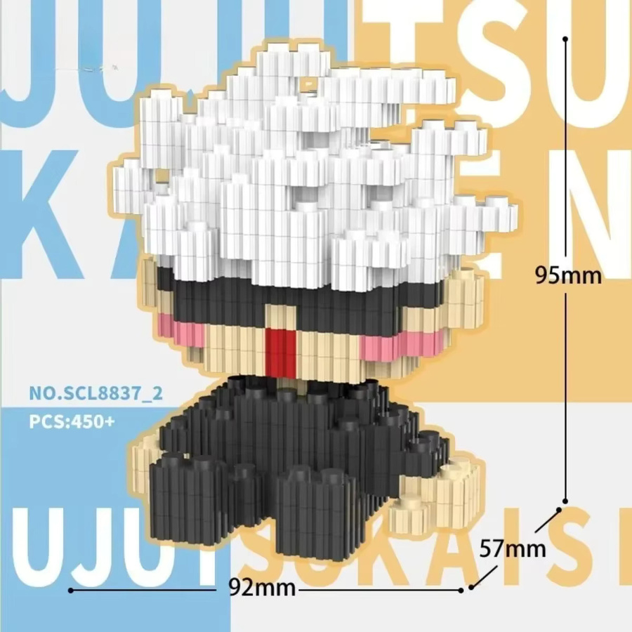 Bandai Jujutsu Kaisen Chopper 3D Anime-Modell, Micro-Baustein-Set - Bild 2