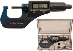 BGS Digital-Bügelmessschraube Blau 0 - 25 mm - Bild 1