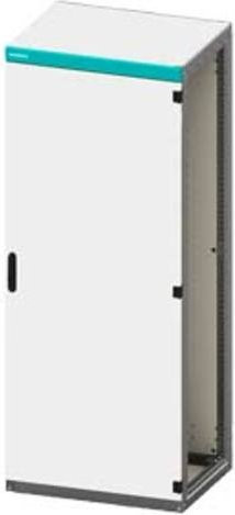Siemens Schaltschrank aus Stahl in Grau B: 60 cm, H: 180 cm, T: 50 cm - Bild 1