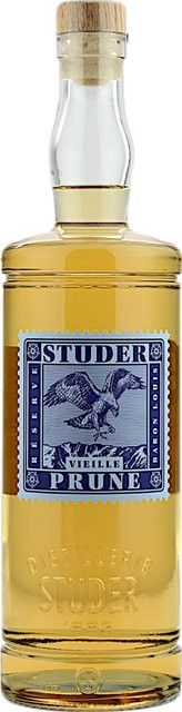 Studer Baron Louis Vieille Prune Réserve, Frucht- & Kräuterbrand, Schweiz, 42 % Vol., 0,7 l - Bild 1