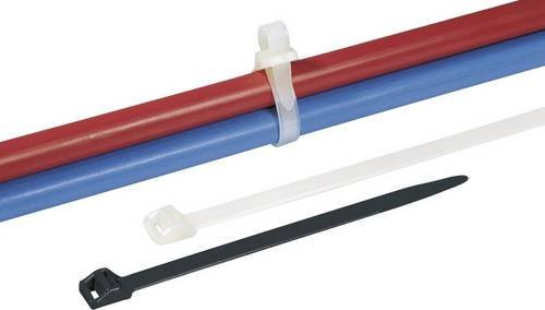 HellermannTyton Kabelbinder RLT150-N66-NA-L1 Natur, lösbar und hitzestabilisiert, 50 Stück, Länge: 770 mm, Breite: 8,90 mm - Bild 1