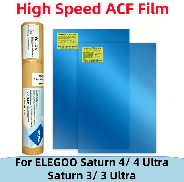 VOLFAN 2 Stück ACF-Folie 10 Zoll für Saturn 4 Ultra 16K und Saturn 3 Ultra, Dicke: 0,3 mm, B/T: 290 x 195 mm - Bild 1